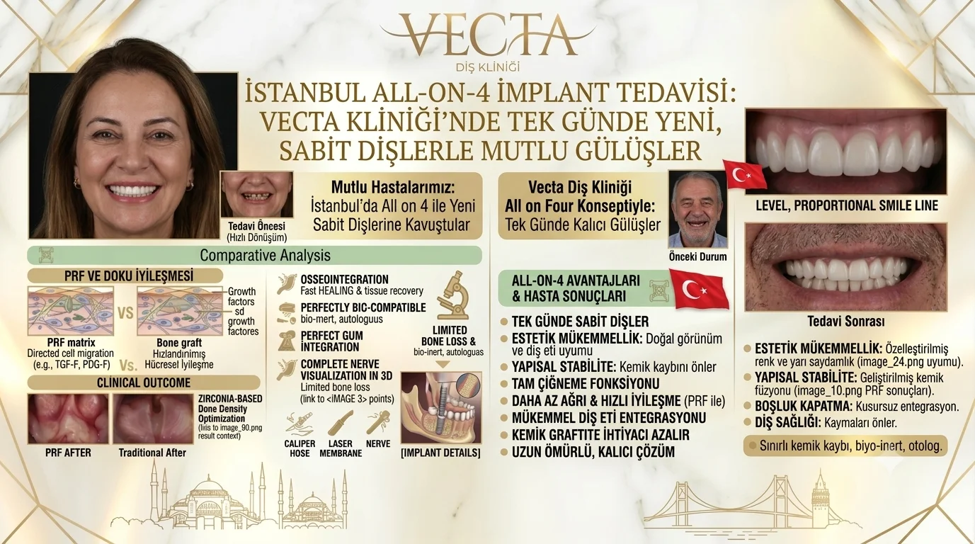 All-on-4-implant Tedavisi İstanbul Vecta Dental Clinic