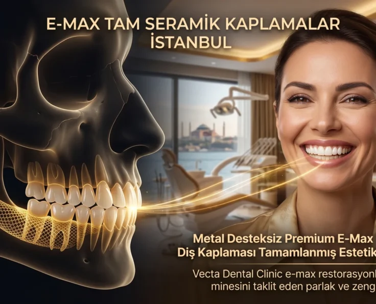 E-Max Kaplama İstanbul Vecta Dental Clinic