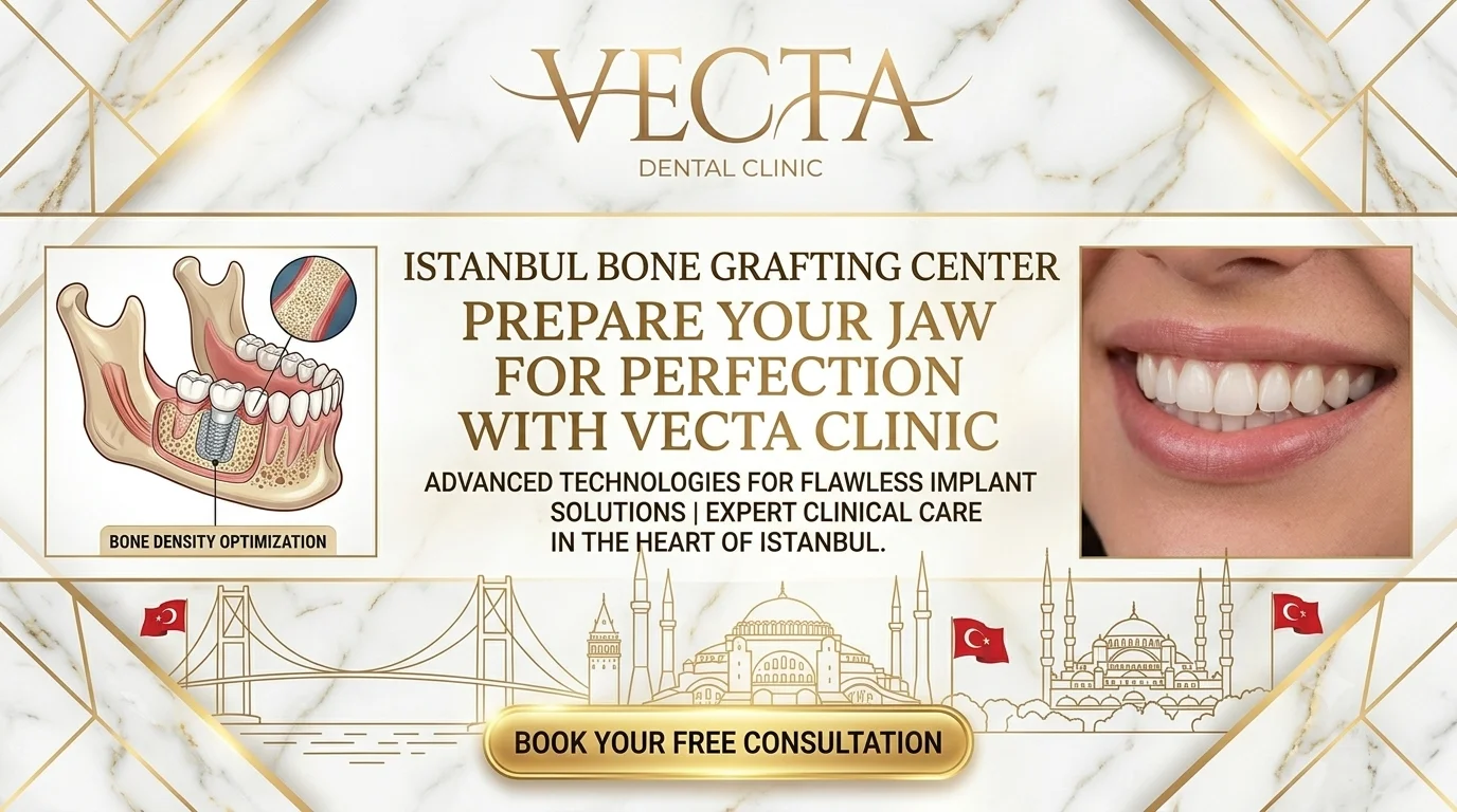 Premium dental bone grafting treatment at Vecta Dental Clinic Istanbul