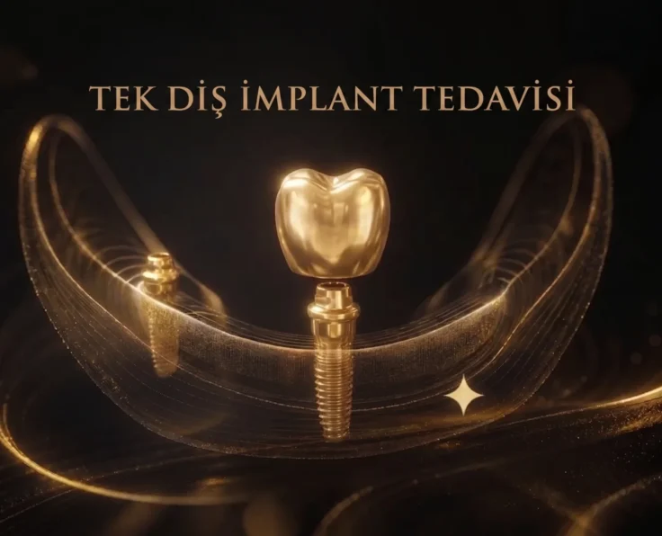 Tek Diş İmplant Tedavisi İstanbul Vecta Dental Clinic