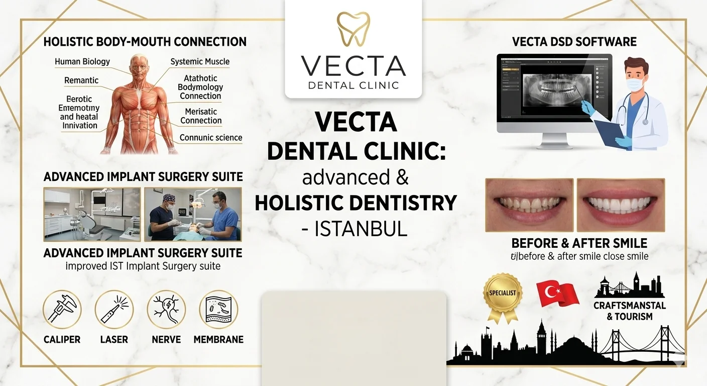 Holistic dentist preparing a biocompatible oral surgery plan in Istanbul