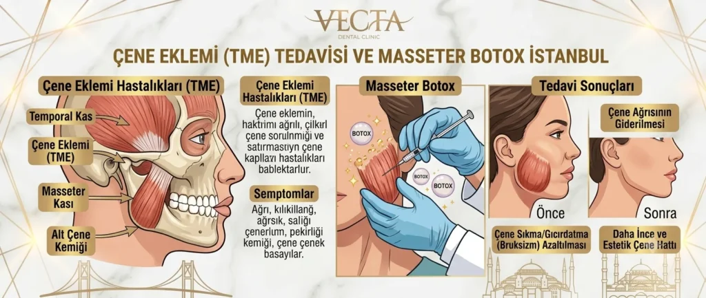 Çene Eklemi (TME) Tedavisi & Masseter Botox