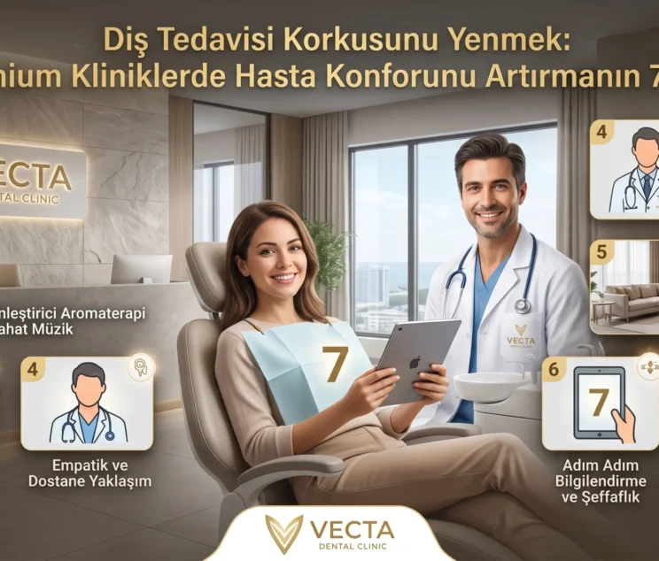 Diş Tedavisi Korkusunu Yenmek: Premium Kliniklerde Hasta Konforunu Artırmanın 7 Yolu