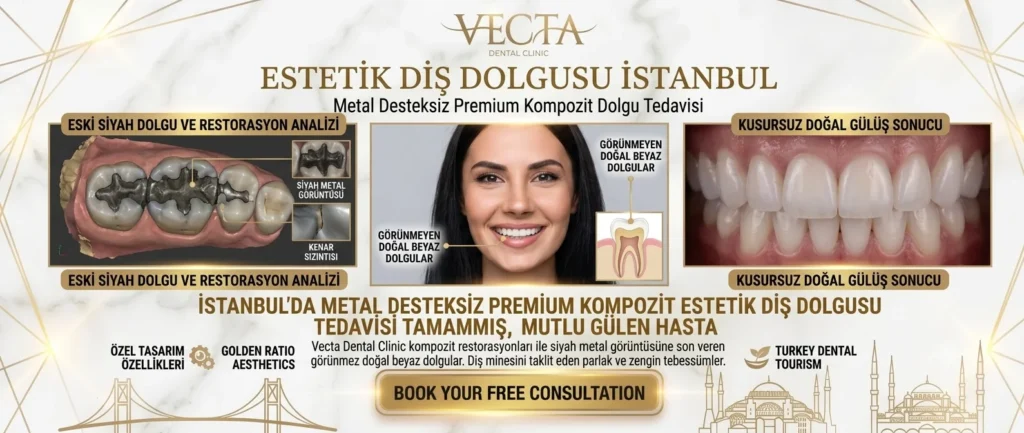 Estetik Diş Dolguları İstanbul Vecta Dental